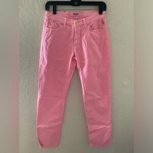 Vintage Versace Jeans Couture Pink Denim Jeans straight leg